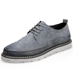 Thick-soled Casual Shoes All-match Male Retro Shoe | ShopDecimals