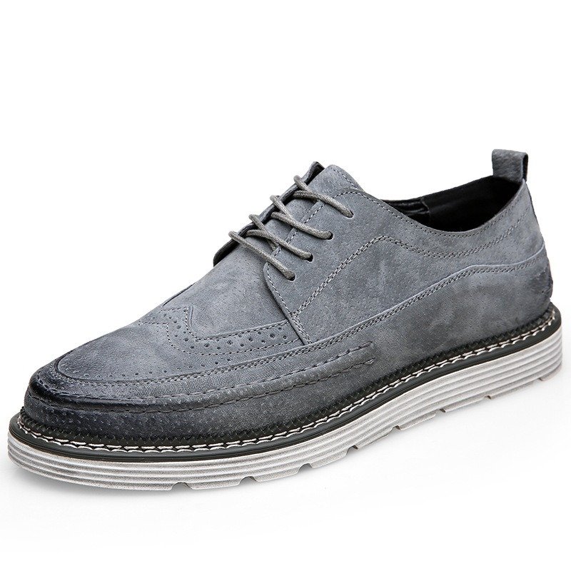 Thick-soled Casual Shoes All-match Male Retro Shoe | ShopDecimals