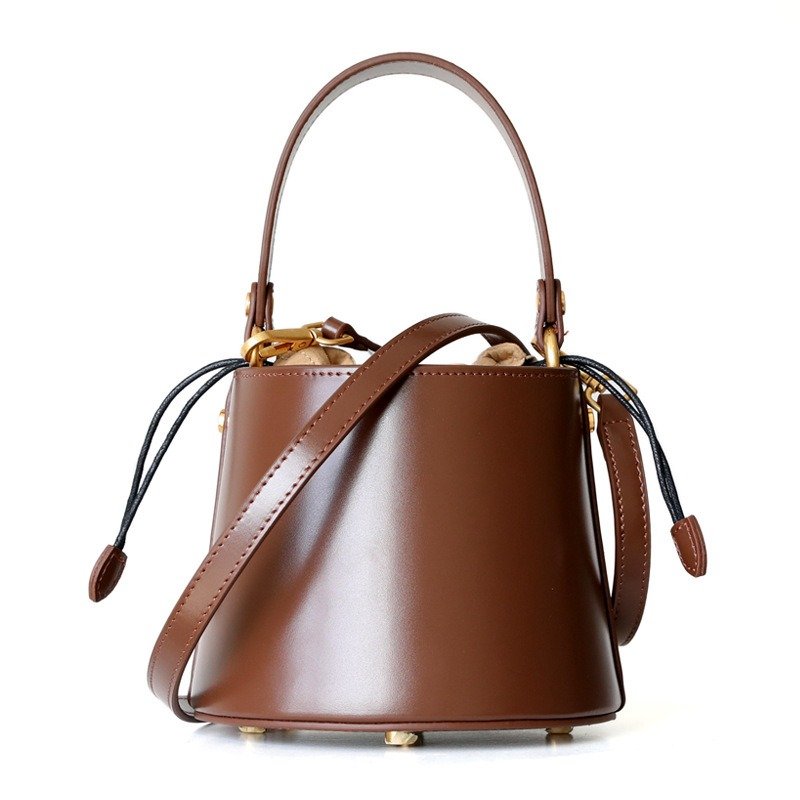 Leather Mini Bucket Bag | ShopDecimals