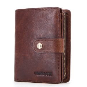 Crazy Horse Cowhide Multifunctional Men's Wallet | ShopDecimals