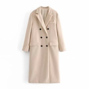 Ins European And American Women's Wool Coat Jacket | ShopDecimals