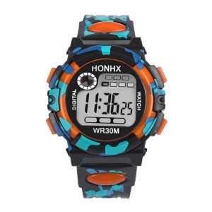 Digital Chronograph Calendar Waterproof One-eye Camouflage Sports Watch | ShopDecimals