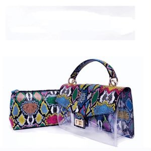 Women's Snake Print Shoulder Bag | ShopDecimals