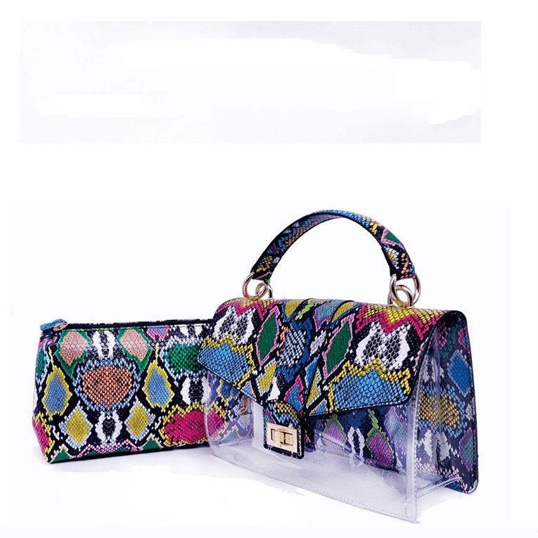 Women's Snake Print Shoulder Bag | ShopDecimals