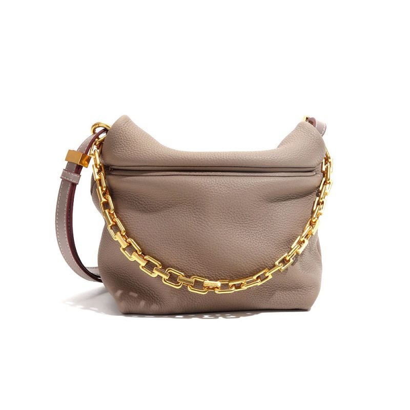 Yunduo Bag Leather Handbag Niche Design Dumplings Bag | ShopDecimals