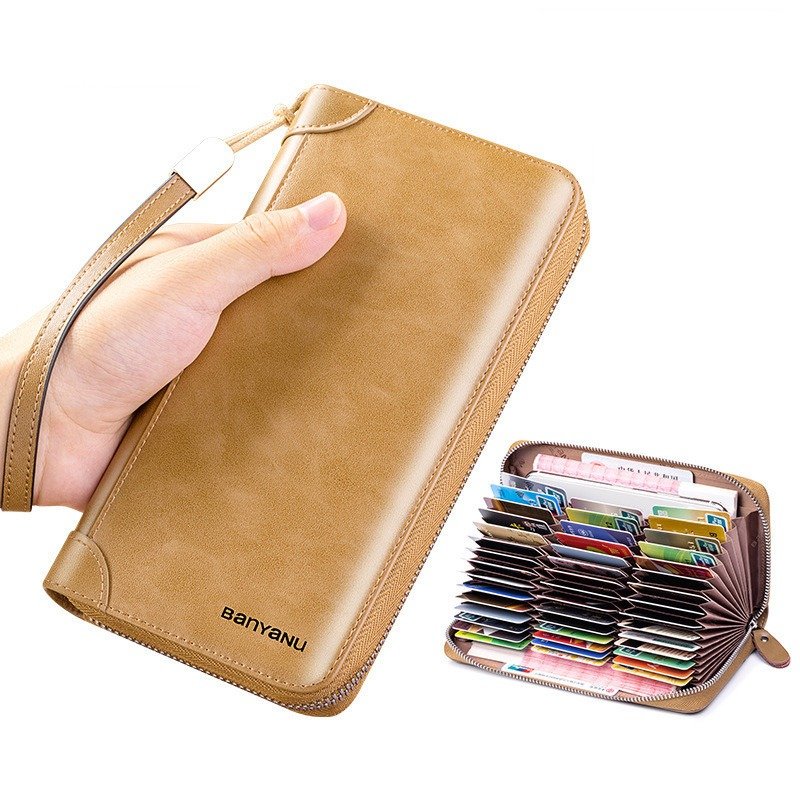 Card Case And Wallet All-in-one Male Large Capacity Wallet | ShopDecimals