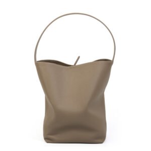 Idle Style Leather Large Capacity One-shoulder Bucket Bag | ShopDecimals