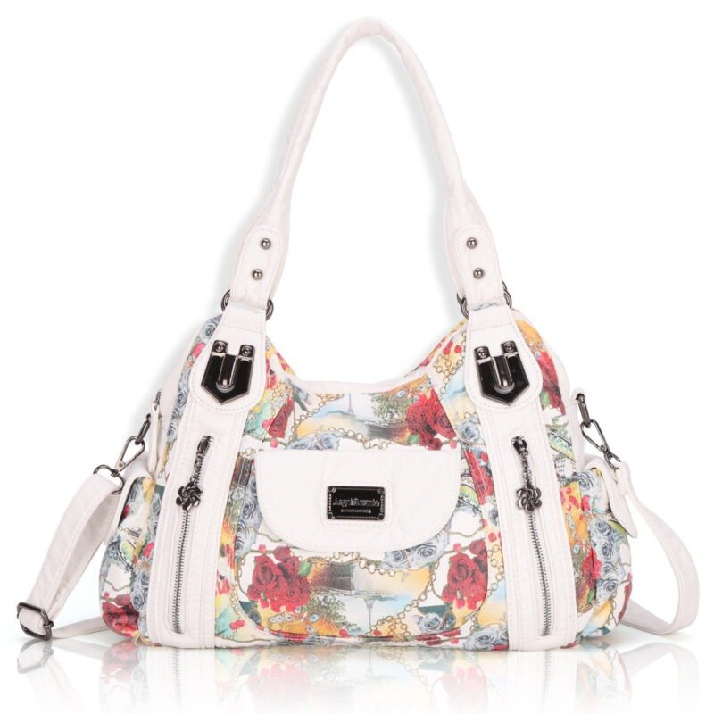 Women's Bags Printing Ladies Handbags Soft Leather Shoulder Messenger Bag | ShopDecimals