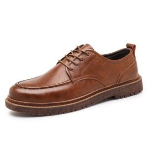 Tooling Casual Leather Shoes All-matching British Leather Shoes | ShopDecimals