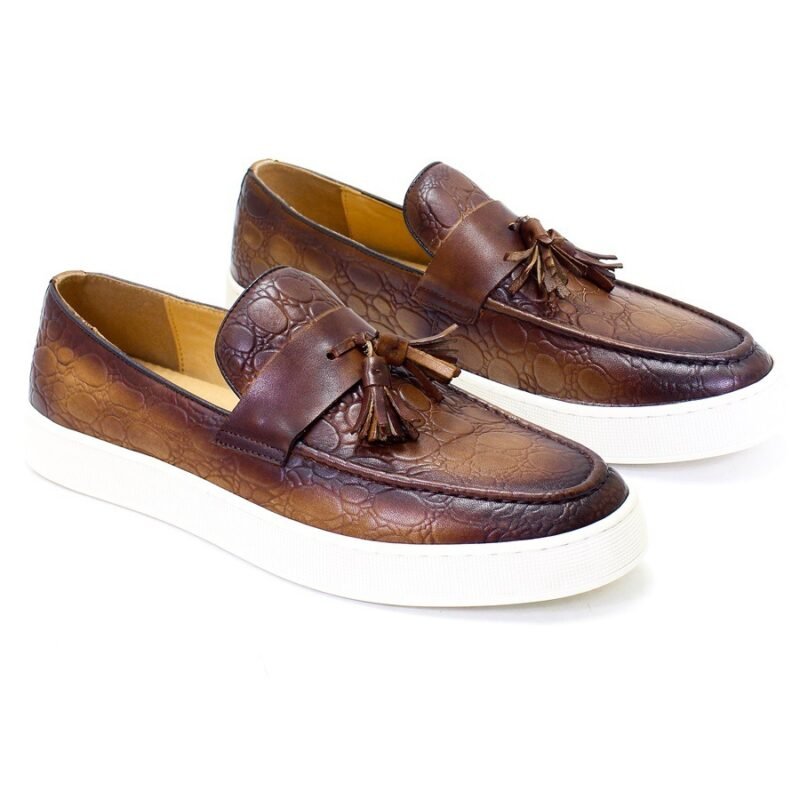 Men's Flat Casual Leather Shoes | ShopDecimals