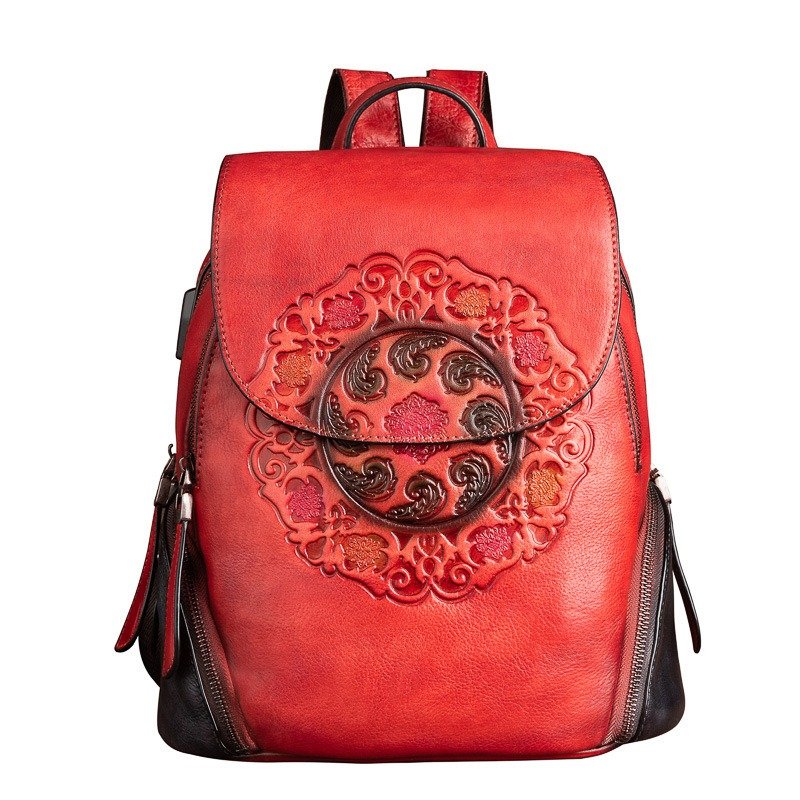 Large Capacity Backpack Creative Chinese Style Ladies Backpack | ShopDecimals