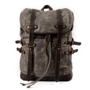 Canvas Men's Bag Leisure Backpack Men's Waterproof Outdoor Travel Bag | ShopDecimals