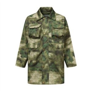 Tactical Camouflage Military Coat Men's European And American Loose Mid-length Jacket | ShopDecimals