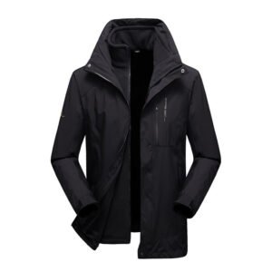 Outdoor Couple Jacket Men's Three-in-one Warm Mountaineering Ski Suit Women's Two-piece Suit | ShopDecimals