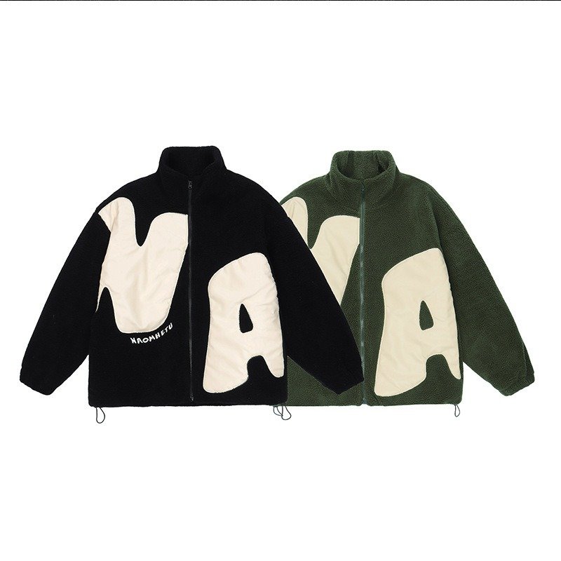 Winter Lambskin Cotton-padded Clothes Couple Loose And Warm | ShopDecimals