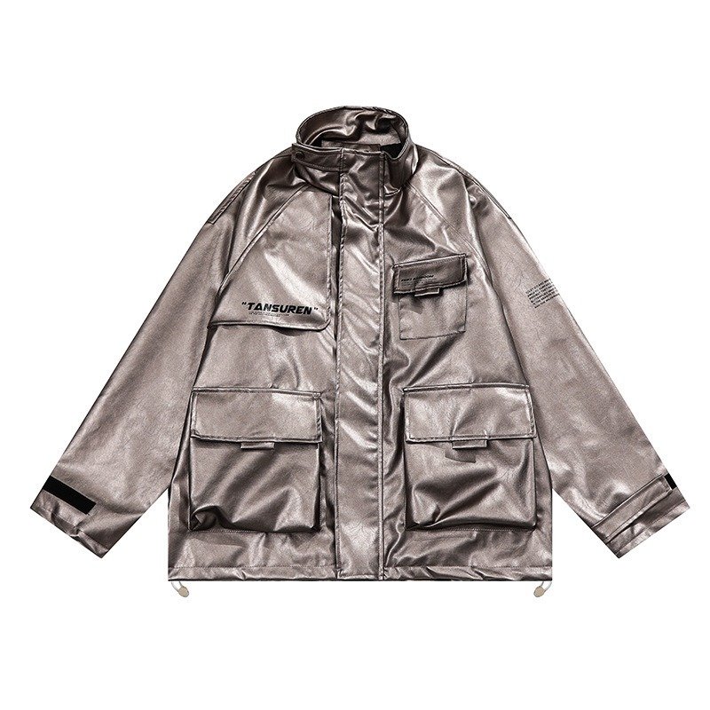 Unisex Print Multi Pocket Long Sleeved Jacket | ShopDecimals