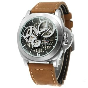 Feather‑Light 0.10 kg Fujini Automatic Mechanical Men’s Watch – Slim A‑Style Design with Battery‑Free Precision – Shopdecimals