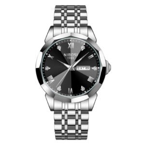 Quartz Men's Steel Strap Watch Luminous Waterproof Watch | ShopDecimals