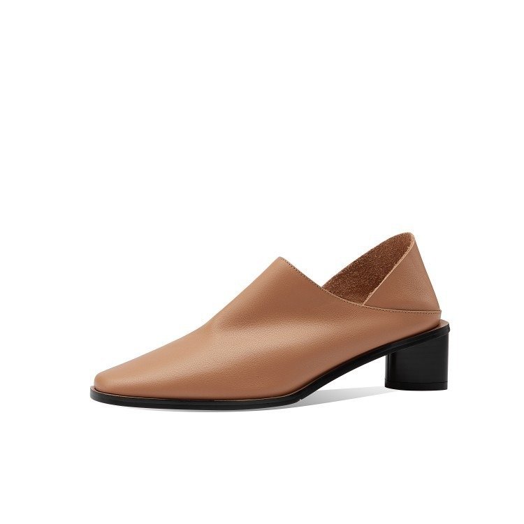 Fashion Soft Leather Special-shaped Shoes For Women | ShopDecimals