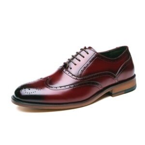 Formal Leather Shoes Men's Carved Brogue Men's Shoes | ShopDecimals
