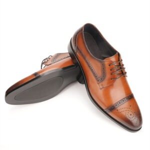 Men's Leather Shoes Brogue Engraved Business Suit | ShopDecimals
