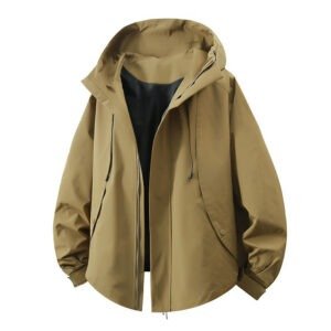 Man Outdoor Hooded Jacket Casual | ShopDecimals