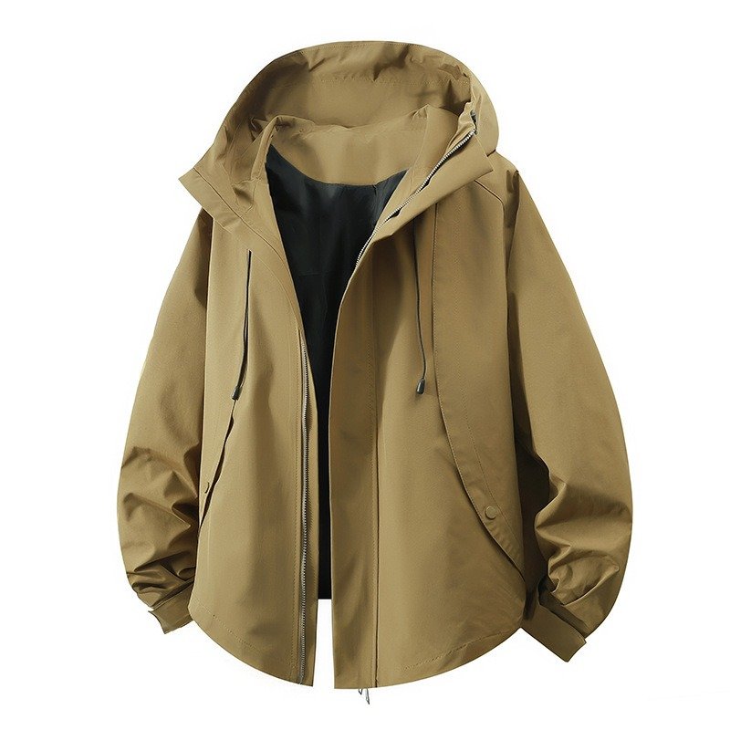 Man Outdoor Hooded Jacket Casual | ShopDecimals