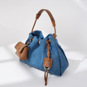 Denim Series Handbag Leather Special-interest Design | ShopDecimals