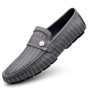 Breathable British Style Black Men's Casual Leather Shoes | ShopDecimals