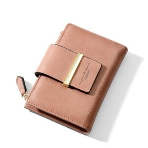 New Multifunctional Coin Purse Mid-length Ins Wallet Casual Folding Pu Wallet Ladies | ShopDecimals