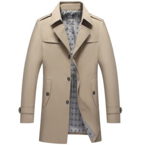 Spring And Autumn Jacket Men's Duster British Style | ShopDecimals