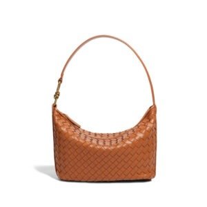 Shopdecimals Ultra‑Light Hand‑Woven Crossbody Shoulder Bag – 0.4 kg, Spacious 260×150×50 mm, Adjustable Strap, Six Chic Colors for All‑Day Comfort