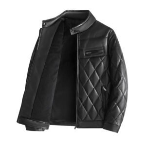 Men's Leather Jackets Thick Casual Men | ShopDecimals