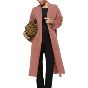 Solid Color Mid-length Sweater Coat For Women | ShopDecimals