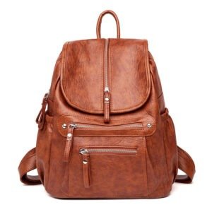 Korean Version Of New Sheepskin Student Trendy Fashion Travel Backpack | ShopDecimals