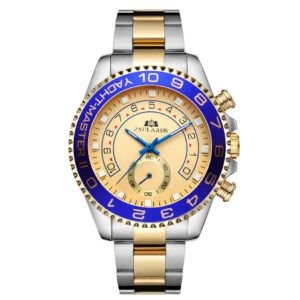 Automatic Mechanical Luminous Room Gold Steel Belt Men's Watch | ShopDDecimals