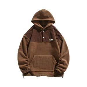 Polar Fleece Men's Sweater Autumn New Baggy Coat | ShopDecimals