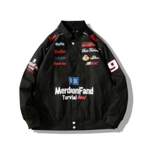 Ultra‑Light Men’s Embroidered Stand‑Collar Jacket – Polished Style & Wind‑Proof Comfort | Shopdecimals