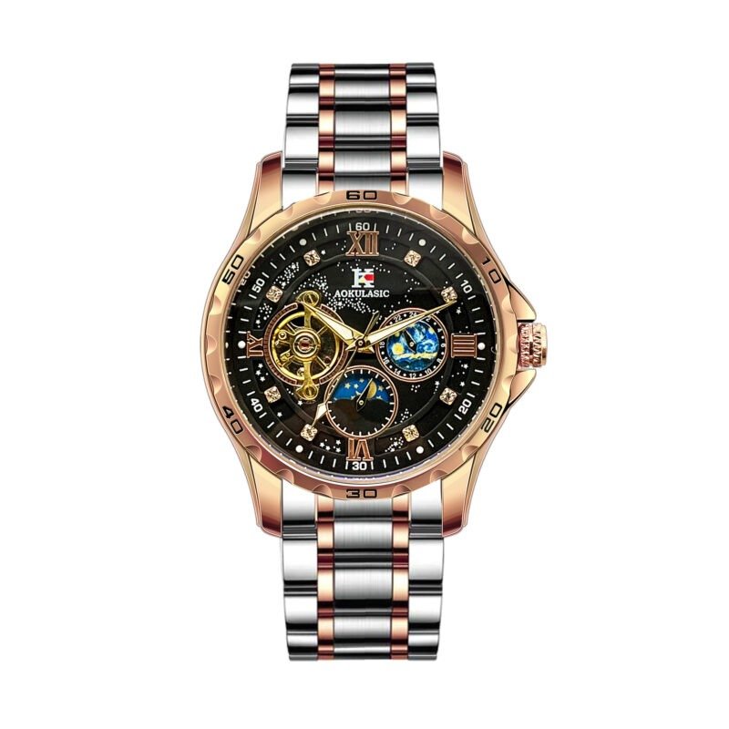 Automatic Mechanical Large Dial Multifunctional Men's Watch | ShopDecimals