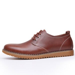 Men's Casual Leather Shoes Genuine Leather Plus Size | ShopDecimals