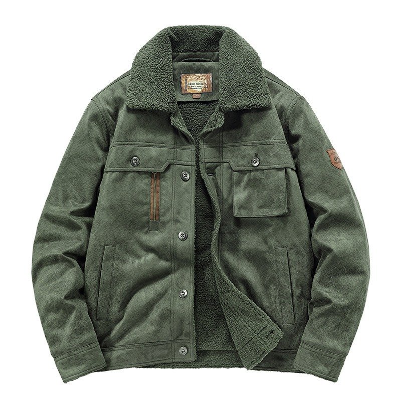 Autumn And Winter New Men's Deerskin Jacket | ShopDecimals