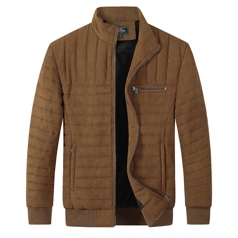 Men's Cotton-padded Jacket Stand-up Collar Thermal | ShopDecimals