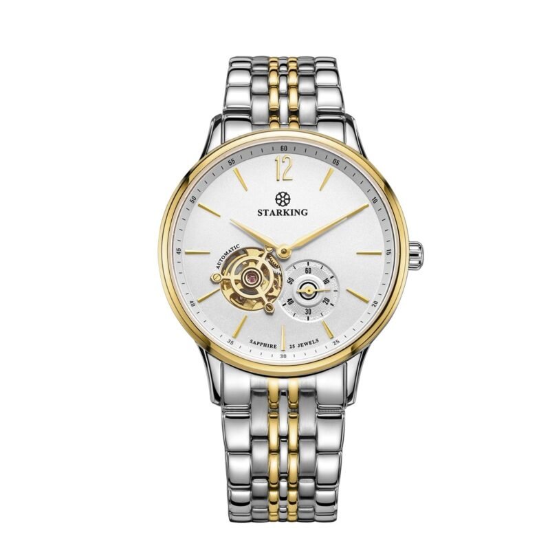 Automatic Mechanical Business Hollow Small Three-needle Waterproof Men's Watch | ShopDecimals