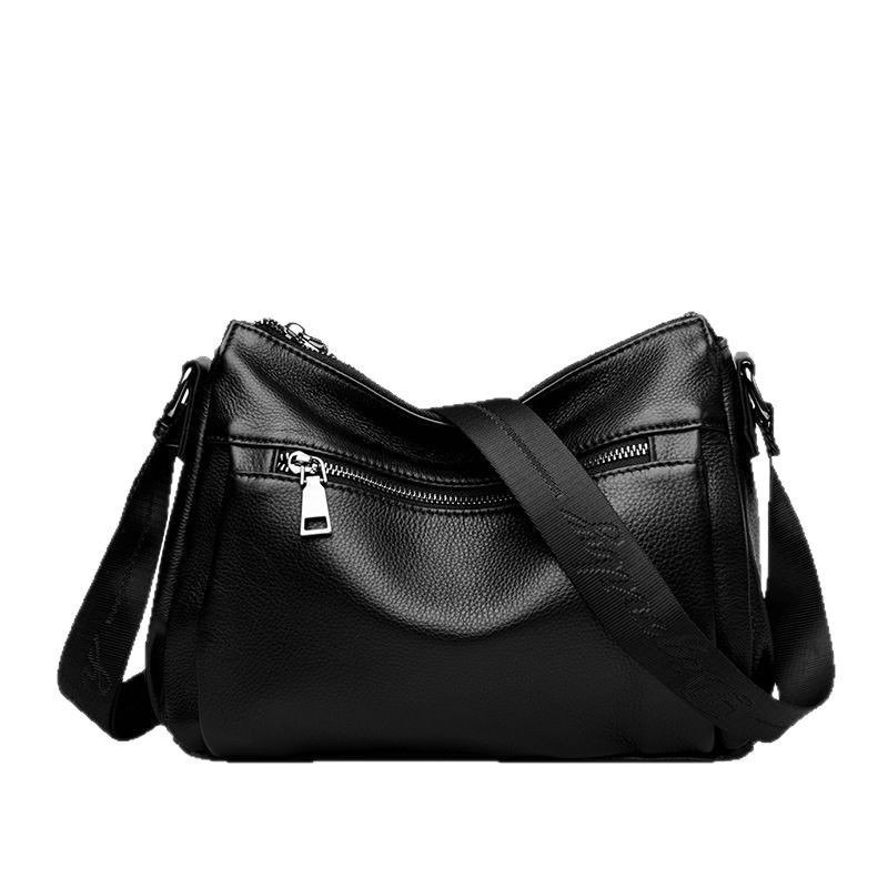 Women's Large Capacity Top Layer Leather One-shoulder Crossbody Bag | ShopDecimals