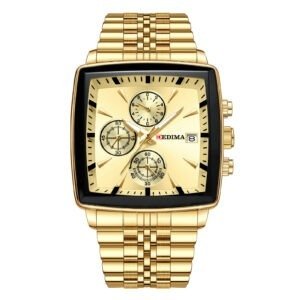 Six-hand Multi-function Sports Steel-band Watch } ShopDecimals