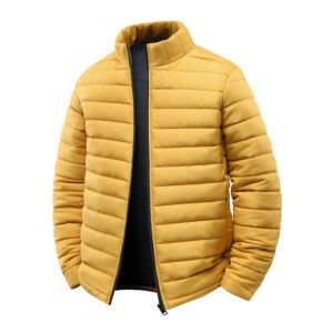Warmth‑Boosting Unisex Winter Coat with Windproof Stand‑Up Collar & Extra‑Lined Cotton Padding – Light 0.8 kg, Ultra‑Short 300 cm Length – Shopdecimals