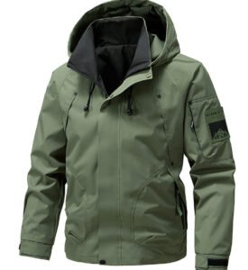 Lightweight 1.24 kg Cotton‑Padded Winter Coat for Men – Extra‑Thick Workwear Jacket with Full‑Length Coverage, 4 Utility Colors, Sizes M‑5 XL | Shopdecimals