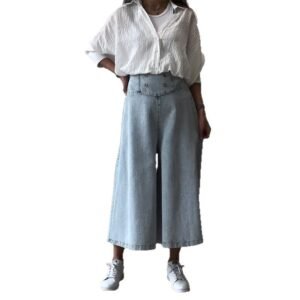 Stylish High-waisted Loose-fit Casual Denim Jeans | ShopDecimals