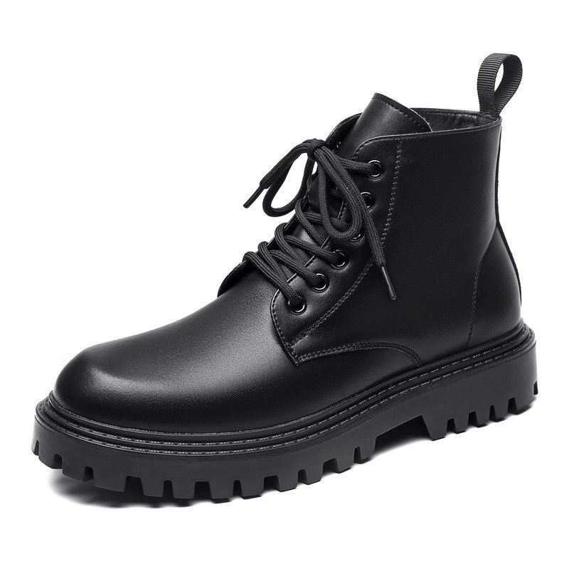 Men's Leather Boots Autumn British Style | ShopDecimals