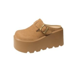Wedge-toe Closed-toe Women's Outdoor Half Slippers | ShopDecimals